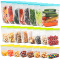 24 Pack Reusable Food Storage Bags